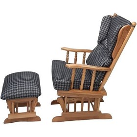 Resim Grandehome Grande Home Doğal Ahşap Iskelet Sallanan Sandalye / Koltuk (525246142) 