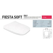 Resim Nkp NKP0341 Fiesta Klozet Kapağı Soft 