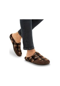 Resim Muya Tauri Anatomik Taban Erkek Ev Terliği Kahverengi 