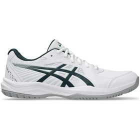 Resim Asics Court Slide 4 Erkek Beyaz Tenis Ayakkabısı Beyaz 