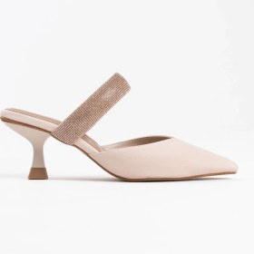 Resim Kocadal Kocadal Nina Topuklu Bej Kadın Terlik Muhtelif 