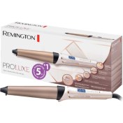 Resim Remington Bukle Maşası [25-38MM Konik: Doğal Dalgalar] Proluxe (Akıllı Optıheat Teknolojisi, Hedeflenen Sabit Isı, LCD Ekran, 150-230°C, Kese) CI91X1 Bukle Maşası 