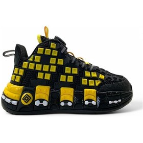Resim Pepino 1974 Çocuk Lego Basketbol Ayakkabısı Siyah/sarı Siyah - Sarı 