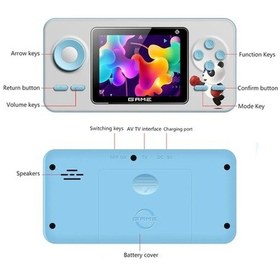 Resim Maoyaya Retro Klasik El Oyun Konsolu Arcade Oyun Konsolu 520'si 1 Arada Oyun Oyuncu Tv Pembe, Küçük Boyutlu 