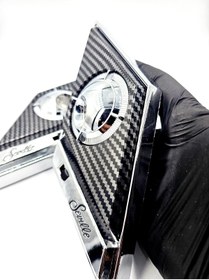 Resim BsElektronik Etiketçilere Özel Seville Lamba Direk Lambası Gazetelik Karbon Gümüş Tasarım 