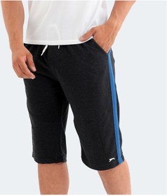 Resim Slazenger Polona I Erkek Cepli Kapri Koyu Gri Şort 