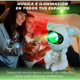 Resim Astronot LED Aydınlatma Projektör 