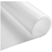 Resim Şeffaf Raf Örtüsü-Dolap Ve Çekmece İçi Kaymaz Kaydırmaz Örtü 