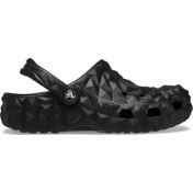 Resim Crocs Classic Geometric Clog Unisex Siyah Clog Terlik 209563-001 
