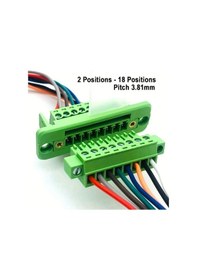 Resim Wangxi 2 Pozisyon Vidalı Nylon Terminal Blok Hızlı Bağlantı Paneli 