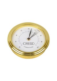 Resim Credo Analog Puro Nem Ölçer Higrometre Gold 48 MM 