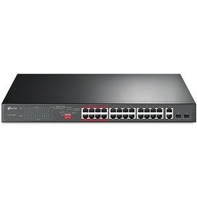 Resim TP-LINK TL-SL1226P 24PORT 10/100 YÖNETİLEMEZ POE SWITCH 100 Orjinal Faturalı