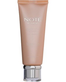 Resim Note Cosmetics Mineral Saten Bitişli SPF 15 Kapatıcı Fondöten 401 