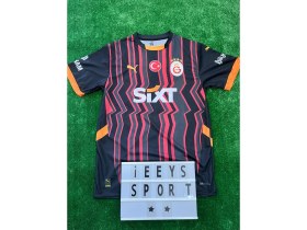 Resim Gala.ta.sa.ray./ Osimhen Siyah Renk Deplasman Kısa Kol Forma. 