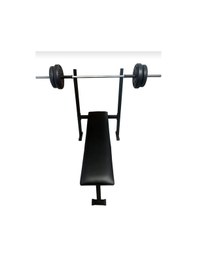Resim Düz Bench Ağırlık Sehpası 