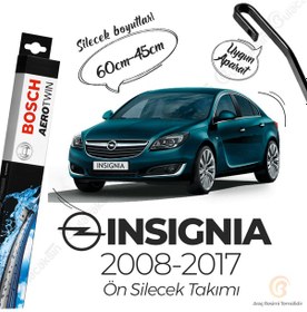 Resim Opel İnsignia Muz Silecek Takımı 2008-2016 Bosch Aerotwin N11.4559 