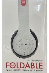Resim Subzero SW44 Katlanabilir Bluetooth Kulaklık Ori-Tech 
