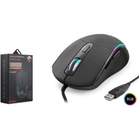 Resim HADRON Destroyer G340 Oyuncu Mouse Kablolu 6400 Dpı Rgb 1.5m 