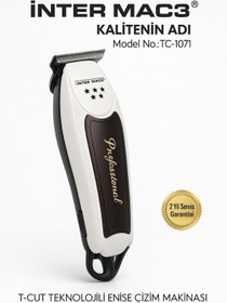 Resim İNTER MAC3 T-CUT TEKNOLOJİLİ ENSE VE SAKAL MAKİNESi 