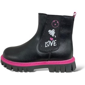 Resim Pepino Fk24-1788 Pepın Çocuk Filet Bot Ayakkabı Siyah Fuşya 