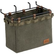 Resim Mufunye Açık Hava Kamp Masası Yan Askılı - Katlanabilir Piknik Saklama Çantası Taşınabilir Çok Amaçlı Sepet Düzenleyici & Büyük Kapasiteli Organizasyon Çok Renkli 