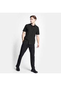 Resim Lescon 25y-1052 Erkek Outdoor Kısa Kol Gömlek-7896 Siyah 