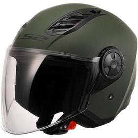 Resim LS2 AIRFLOW 2 MAT YEŞİL KASK 