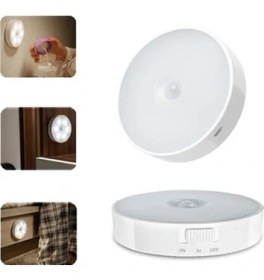 Resim Hareket Sensörlü USB Şarjlı LED Işık Lamba 