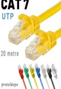 Resim IRENIS Sarı Cat7 Ethernet (network) Kablosu 20 m 