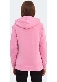 Resim Slazenger KESHIAN IN Kadın Kapüşonlu Cepli Fuşya Sweatshirt 