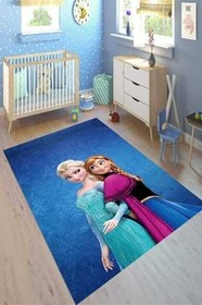 Resim Perla Soft Kaymaz Tabanlı Yıkanabilir Antibakteriyel Dijital Baskı Çocuk Halısı, 80 x 250 CK-10064A-PRL 