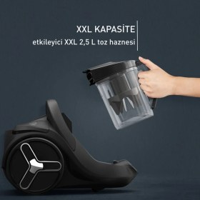 Resim Tefal TW7C89EA 5* X-Trem Cyclonic Effitech 2,5 Litre 500 Watt Toz Torbasız Elektrikli Süpürge 