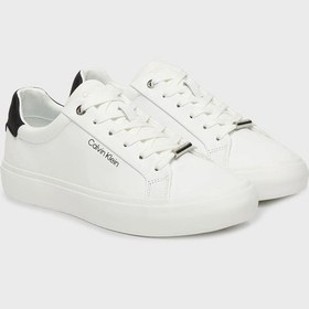 Resim Calvin Klein Bayan Ayakkabı Hw0hw02747 0k5 Beyaz Beyaz 