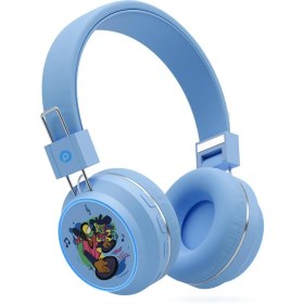 Resim Polosmart FS99 Bluetooth 5.4 17 Saat Müzik Aux/tf Kart Destekli Kablosuz Kulak Üstü Kulaklık Mavi 