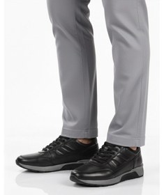 Resim Fosco Siyah Hakiki Deri Erkek Casual Ayakkabı Çok Renkli 