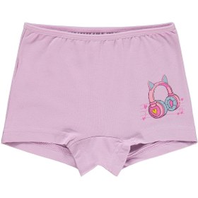 Resim Civil Girls Music 2-10 Yaş Kız Çocuk 2'li Boxer - Standart / 2-3 Yaş 