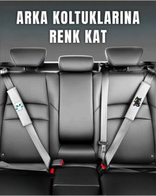 Resim Bigohobi DRAGON Baskılı, Emniyet Kemeri, Çanta vs. Yumuşatıcı Ped 