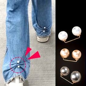 Resim 6'lı Paket 3 Renk Kaymaz Broş Bel Sıkılaştırıcı Kıyafet İğnesi, Çok Amaçlı Bağlama Klipsleri 