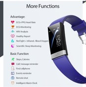 Resim Yingfu Akıllı Bileklik Ekg & Spo2 & Kan Basıncı Monitörü Kalp Atış Hızı Monitörlü Fitness Takipçisi Bilimsel Uyku Monitörü I Çok Renkli 