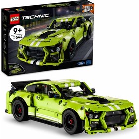 Resim LEGO® Technic Ford Mustang Shelby® GT500® 42138 – Araçları Seven Çocuklar İçin Çek-Bırak Drag Yarış Arabası Yaratıcı Oyuncak Model Yapım Seti (544 Parça) 