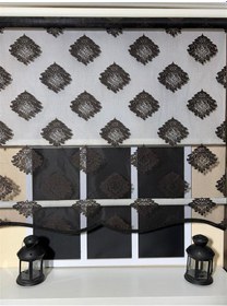 Resim Storburada Çift Mekanizmalı Siyah Tül Perde Ve Ekru Stor Perde Stb45239-v107 Siyah 