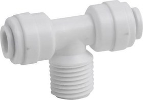 Resim mes Su Arıtma Cihazı Tatlandırıcı Filtre Için Yan Diş T Dirsek Quick 