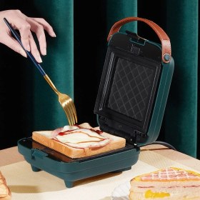 Resim Sanlindou Elektrikli Sandviç Makinesi Kahvaltı Makinesi Ev Işık Gıda Çok Fonksiyonlu Waffle Makinesi Pancake Sandwichera Aracı Pişirme | Waffle Makineleri (Yurt Dışından) 