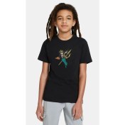 Resim Qivi Dc Süper Hero Baskılı Çocuk Siyah T-Shirt 
