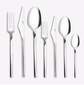 Resim Jumbo 5100 Quartz 84 Parça 12 Kişilik Çatal Kaşık Bıçak Seti 