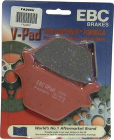 Resim 2000-2007 Harley-Davidson Uyumlu Fat Boy Flstfı Arka Fren Balatası Ebc N11.7256 