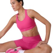 Resim Sweaty Betty Power Medium Support Sports Br Kadın Pembe Fitness Bra 