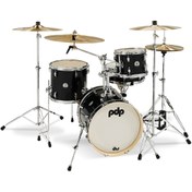 Resim PDP Drums New Yorker 4-Parça Akustik Davul (Black Onyx Sparkle) 