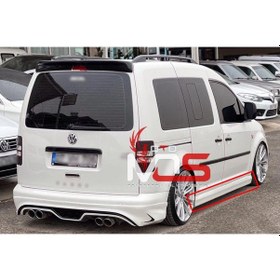 Resim Vw Caddy Marşpiyel Takım 2003-2011 Fiberglass Boyasız 