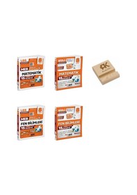 Resim Gizli Lgs 8. Sınıf Koordinat Matematik Ve Fen Çıkmış Sorular-15li Deneme 4lü Set + Telefon Standı 